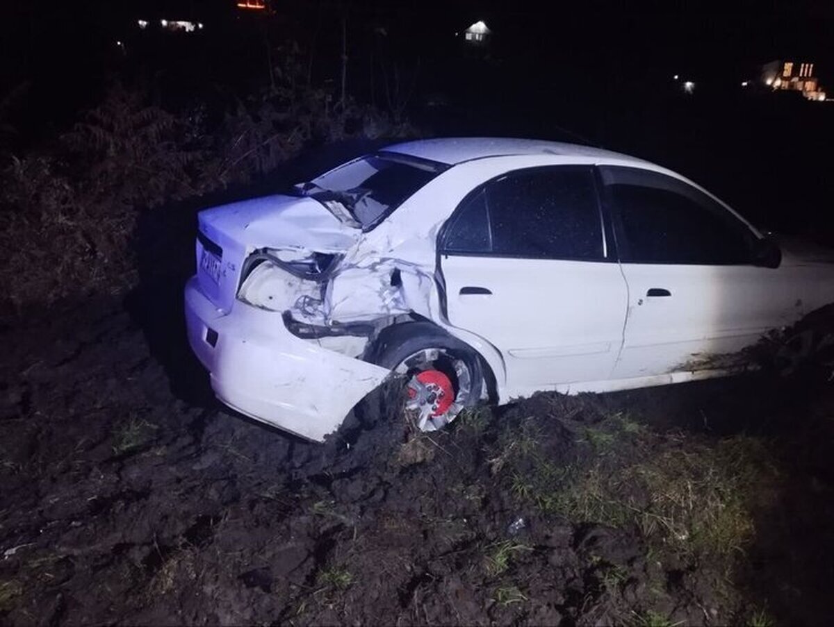 تصادف وحشتناک ۲ فوتبالیست در لاهیجان