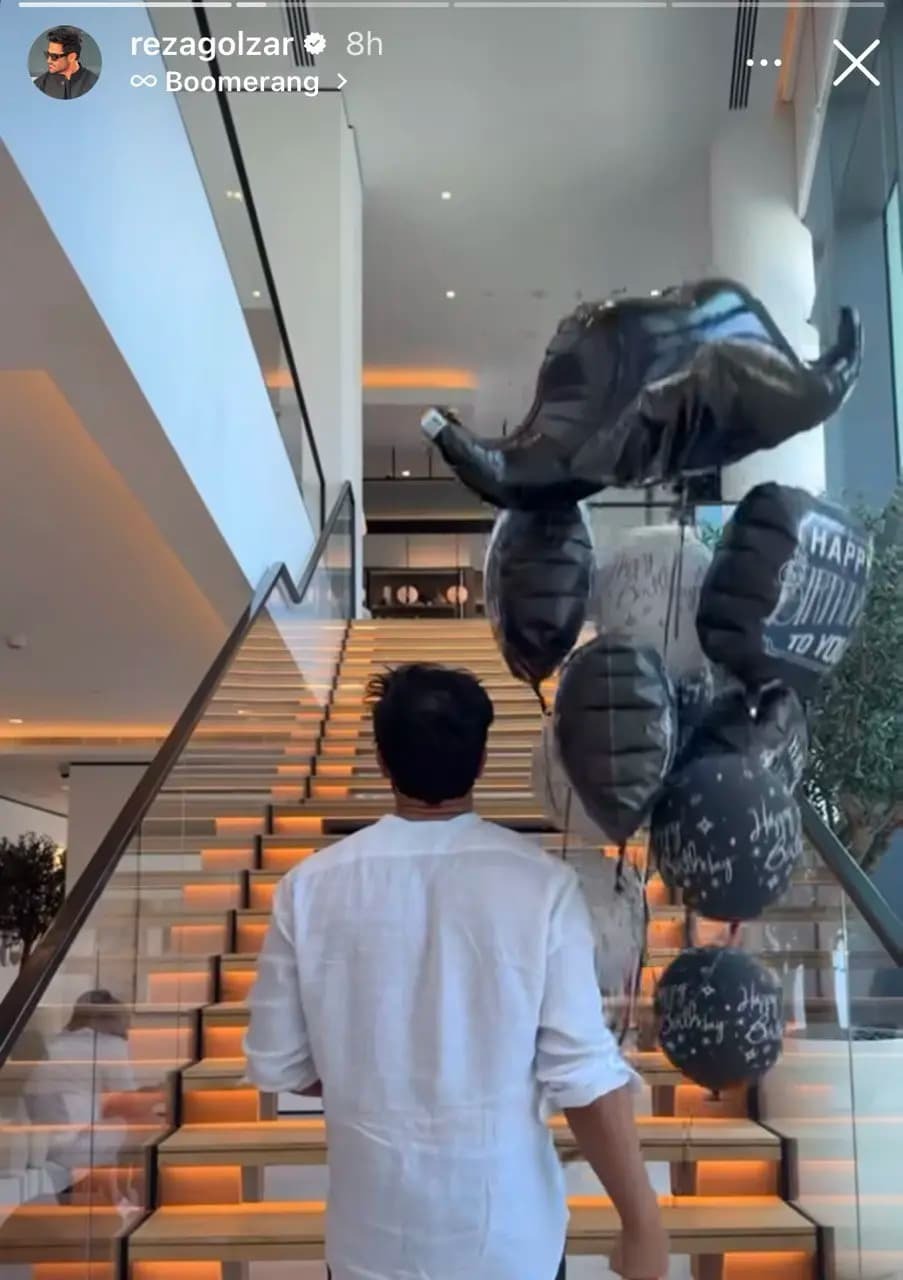 استوری‌های محمدرضا گلزار به مناسبت تولد ۴۷ سالگیش!