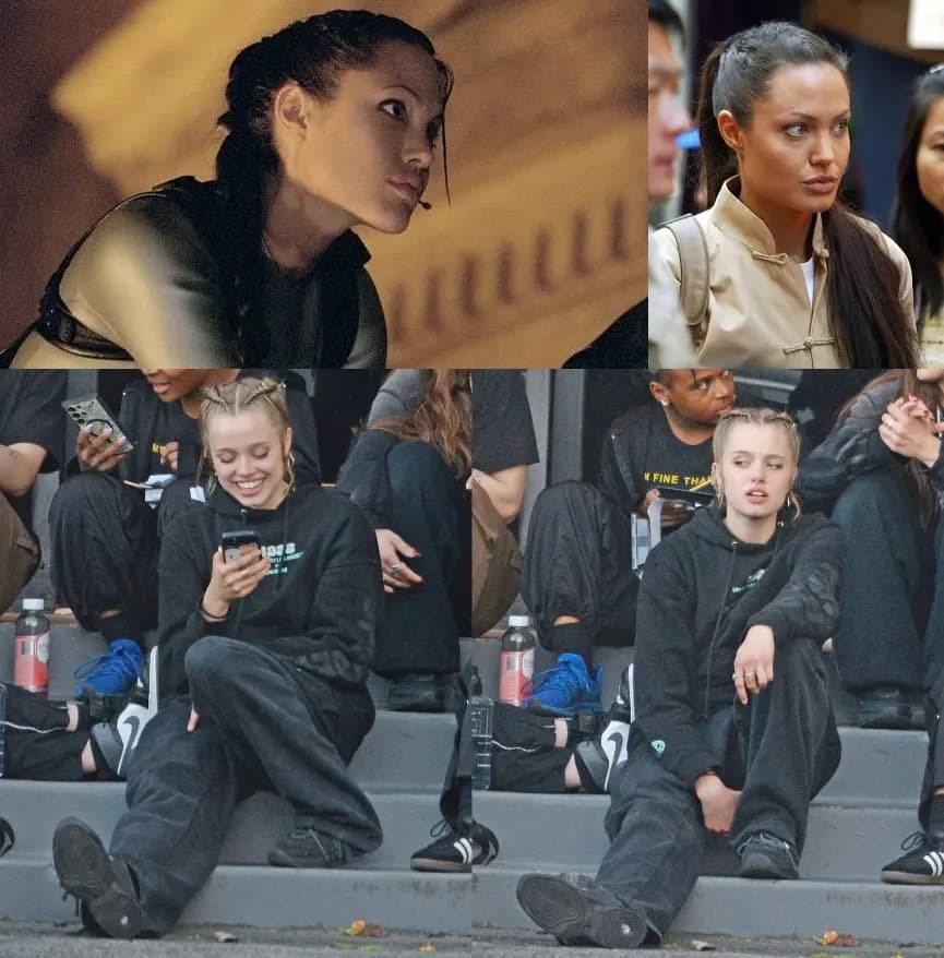 عکس/ شباهت حیرت‌انگیز دختر آنجلینا جولی به مادرش