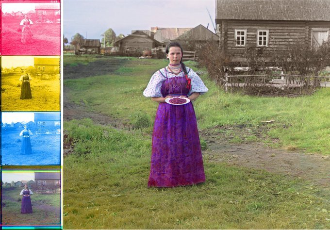 مجموعه شگفت انگیز تصاویر رنگی متعلق به ۱۰۰ سال پیش! مجموعه شگفت انگیز تصاویر رنگی متعلق به ۱۰۰ سال پیش!