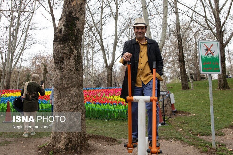 تهران بارانی در روز‌های اول فروردین