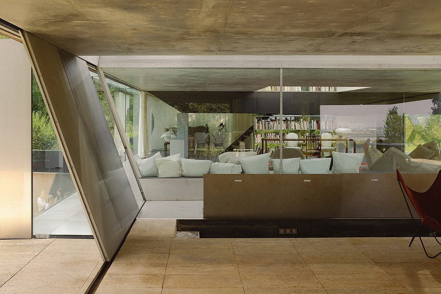 ویلایی در فرانسه با دیوارهایی شبیه پنیر! ویلایی در فرانسه با دیوارهایی شبیه پنیر!