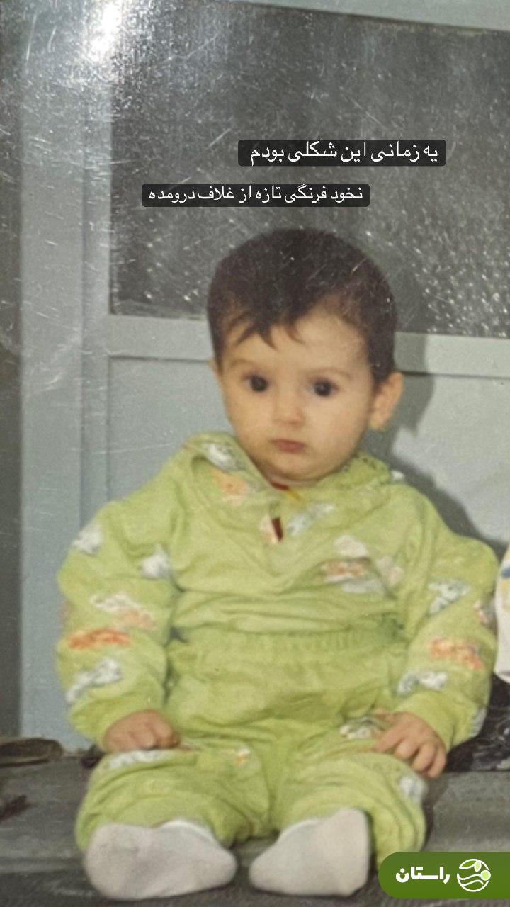 عکس‌های کودکی شیرین (مهسا حجازی) سریال تاسیان