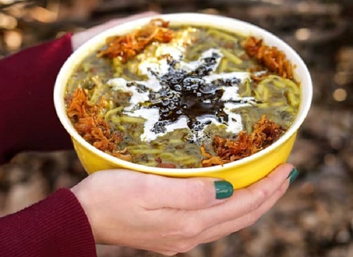 طرز تهیه آش بهاری