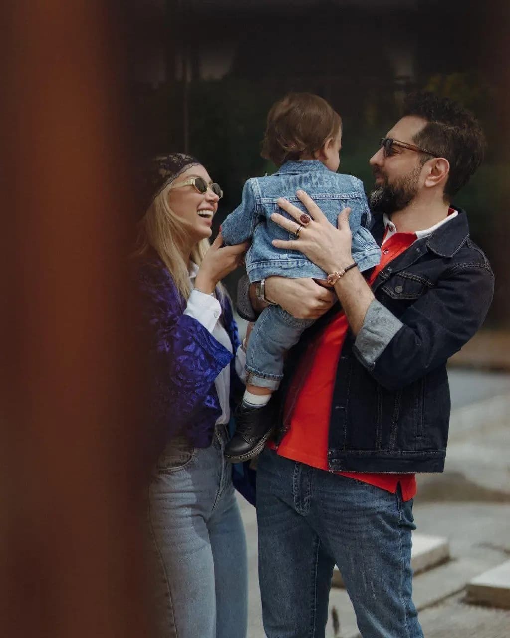 تصویری جدید از خانواده بهرام رادان