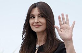 عکس/ تیپ و چهره متفاوت مونیکا بلوچی ۲۵ سال پیش با لباس رسمی