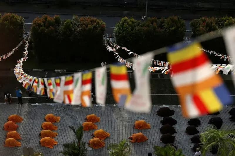 تصاویری از جشن میلاد بودا