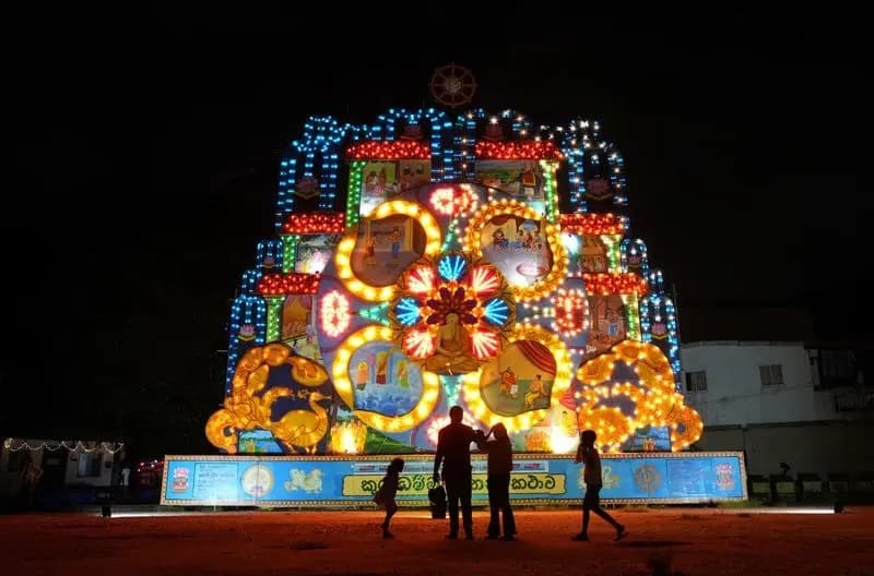 تصاویری از جشن میلاد بودا