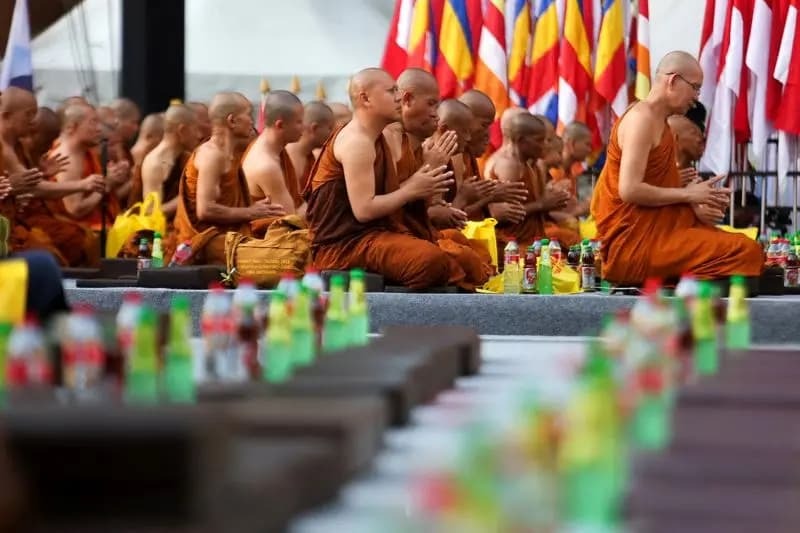 تصاویری از جشن میلاد بودا