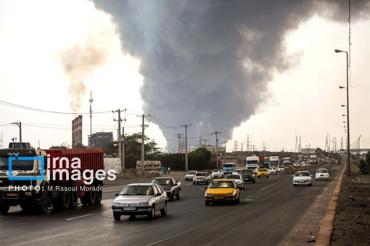 انفجار در «اسکله شهید رجایی»