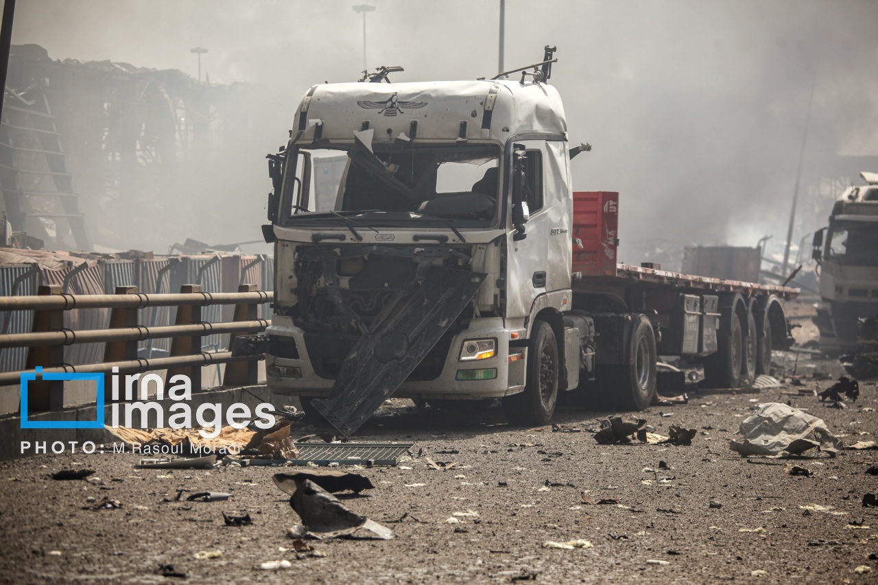 انفجار در «اسکله شهید رجایی»