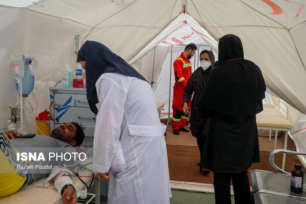 سومین روز از حادثه انفجار در اسکله شهید رجایی - بندر عباس