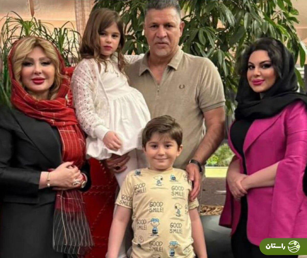 عکس/ علی دایی در جشن تولد دختر نیوشا ضیغمی