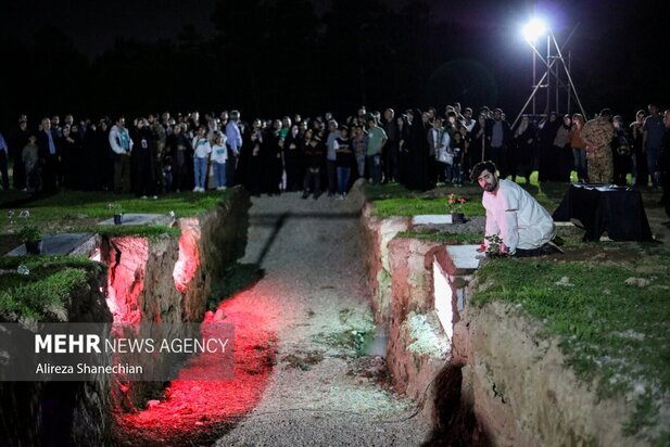 تصاویری از پروژه رونمایی از بهشت و جهنم در فومن