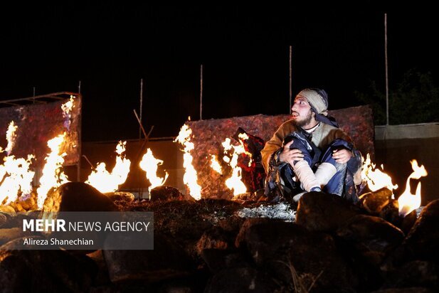 تصاویری از پروژه رونمایی از بهشت و جهنم در فومن