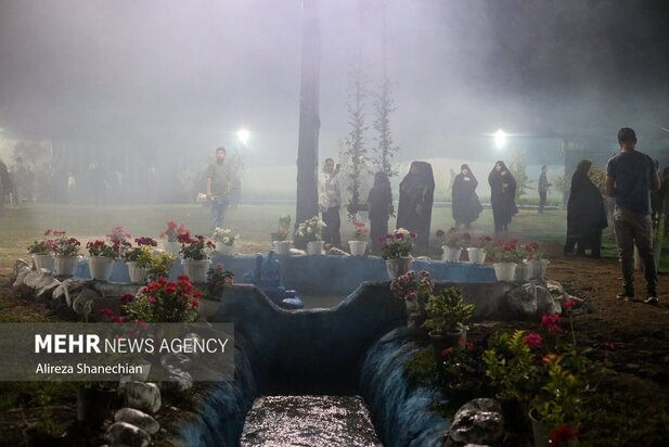 تصاویری از پروژه رونمایی از بهشت و جهنم در فومن