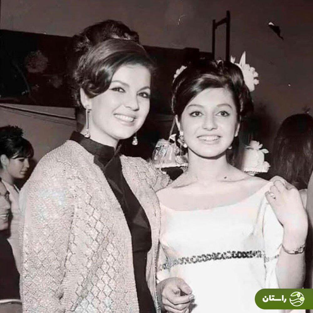 عکس/ دیدار گوگوش با فروزان در جشن تولد ۱۶ سالگی‌اش