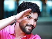 عکس/ استایل جذاب سینا مهراد و خواهرش صبا سهیلی در یک نمایشگاه