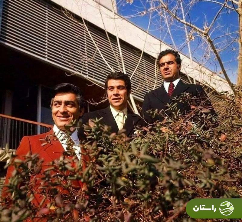 فردین، بهروز وثوقی و ناصر ملک‌مطیعی در کنار هم؛ دهه ۵۰