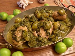 طرز تهیه خورشت گوجه سبز