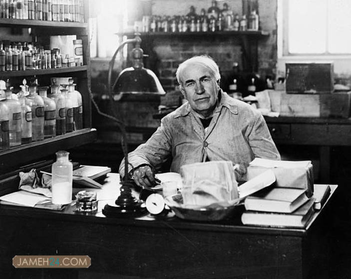 ادیسون بزرگترین مخترع تاریخ آمریکا