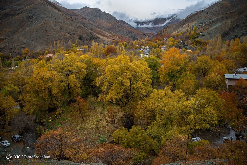 طبیعت پاییزی روستای «آهار»