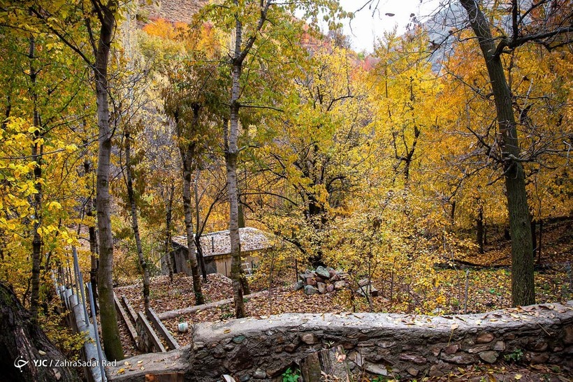 طبیعت پاییزی روستای «آهار»