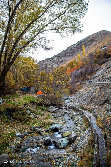 طبیعت پاییزی روستای «آهار»