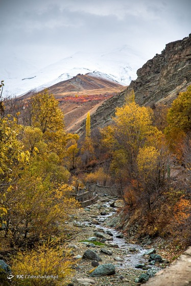 طبیعت پاییزی روستای «آهار»