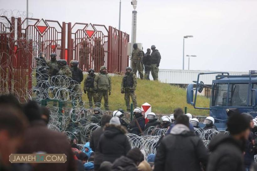 وضعیت بحرانی مهاجران در مرز بلاروس و لهستان