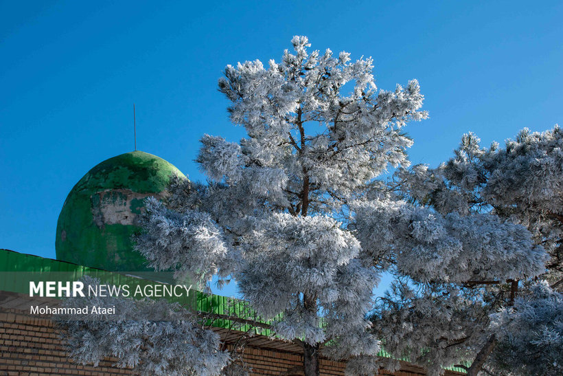 زیارتگاهی شگفت در میان تپه ها