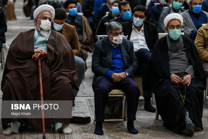 تصاویر دختران و پسران آیت الله هاشمی رفسنجانی در مراسم سالگرد پدر