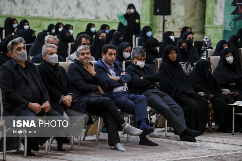 تصاویر دختران و پسران آیت الله هاشمی رفسنجانی در مراسم سالگرد پدر