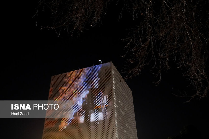 بزرگداشت شهدای آتش‌نشان پلاسکو/ تصاویر