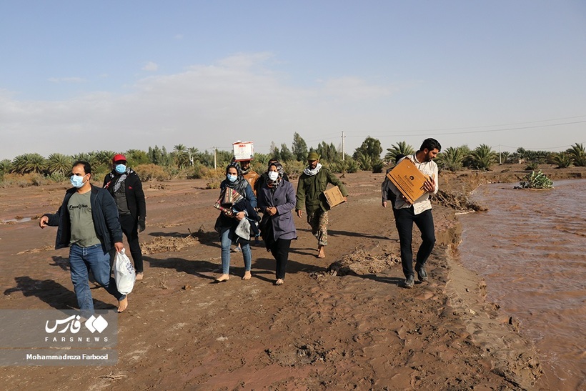 امدادرسانی به «سیل‌زدگان زِهکَلوت»