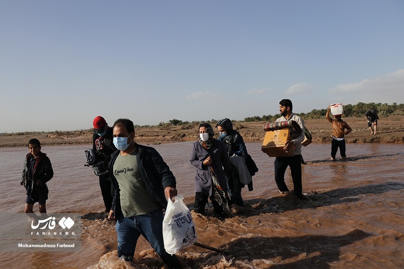 امدادرسانی به «سیل‌زدگان زِهکَلوت»