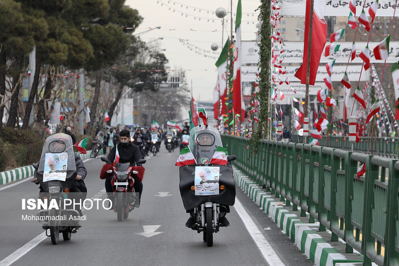 مراسم گرامی‌داشت ۲۲ بهمن چهل و سومین سالروز پیروزی شکوهمند انقلاب اسلامی