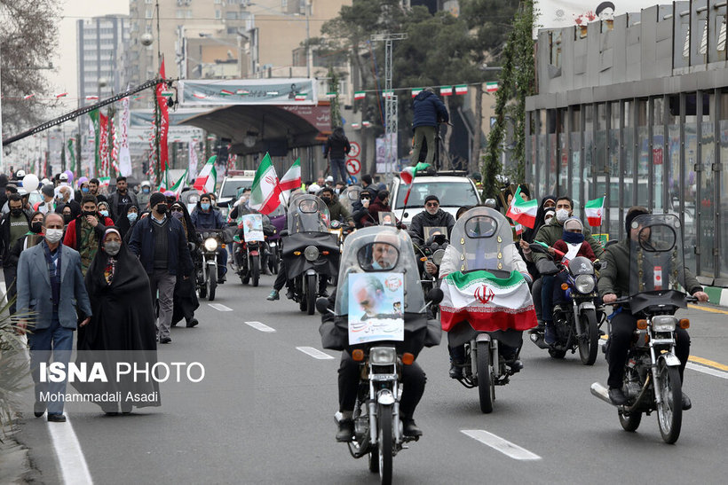 مراسم گرامی‌داشت ۲۲ بهمن چهل و سومین سالروز پیروزی شکوهمند انقلاب اسلامی