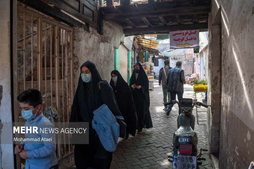 جولان اومیکرون در بازار گرگان