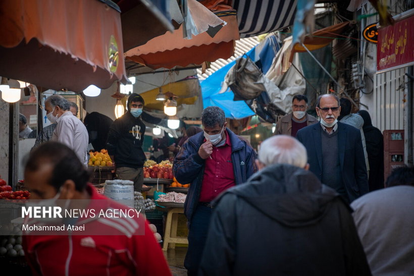 جولان اومیکرون در بازار گرگان