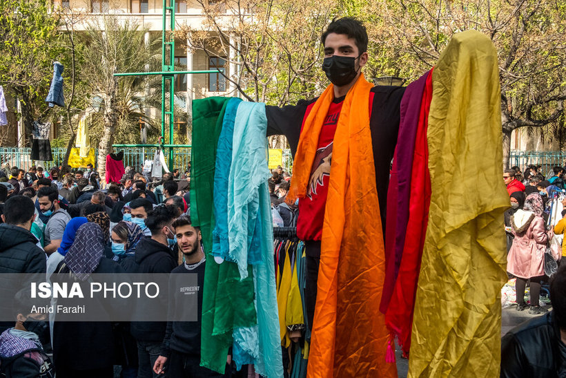 بازار تهران در آخرین جمعه ۱۴۰۰/ تصاویر