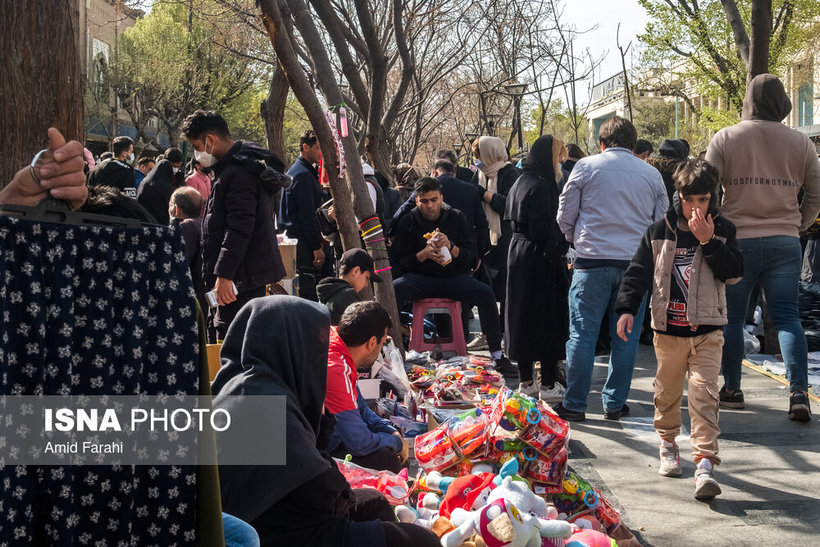 بازار تهران در آخرین جمعه ۱۴۰۰/ تصاویر