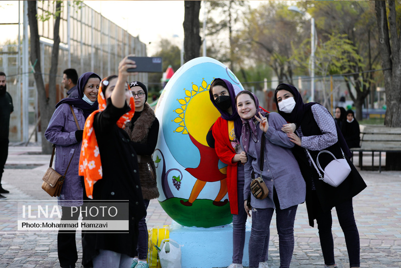 برگزاری جشنواره المان های نوروزی در زرقان فارس