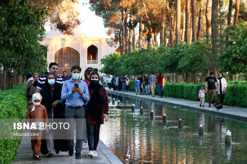 مسافران نوروزی در یزد/ تصاویر