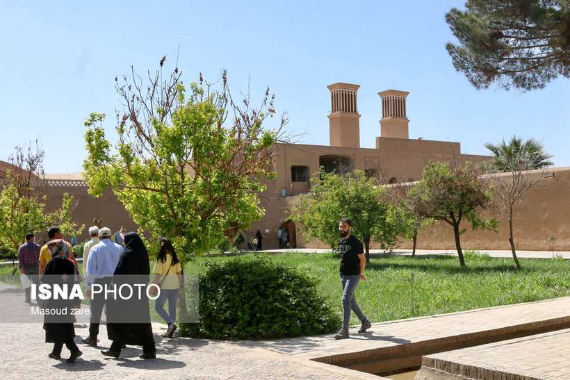 مسافران نوروزی در یزد/ تصاویر