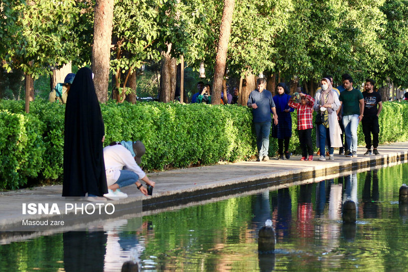 مسافران نوروزی در یزد/ تصاویر