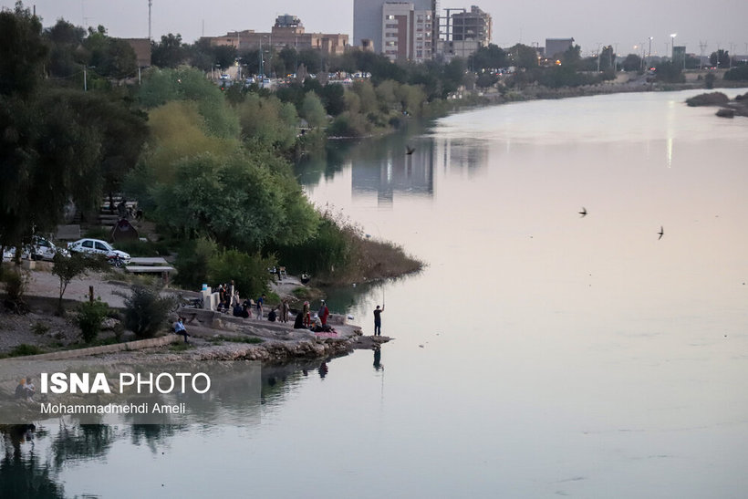 نوروز در در کنار رودخانه دز-دزفول/ تصاویر