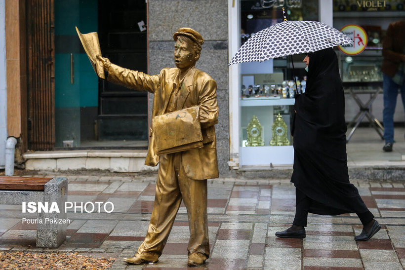 شادابی باران بهاری در همدان/ تصاویر