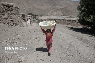 خشکسالی در روستای کلاته عرب‌ها