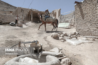 خشکسالی در روستای کلاته عرب‌ها